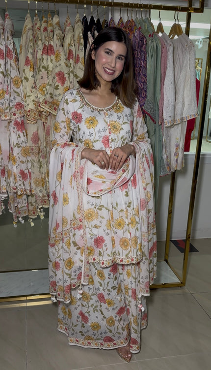 Pure Mul Cotton Short Anarkali