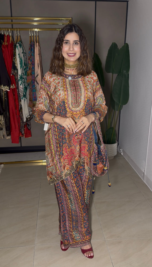 Blue Kaftan