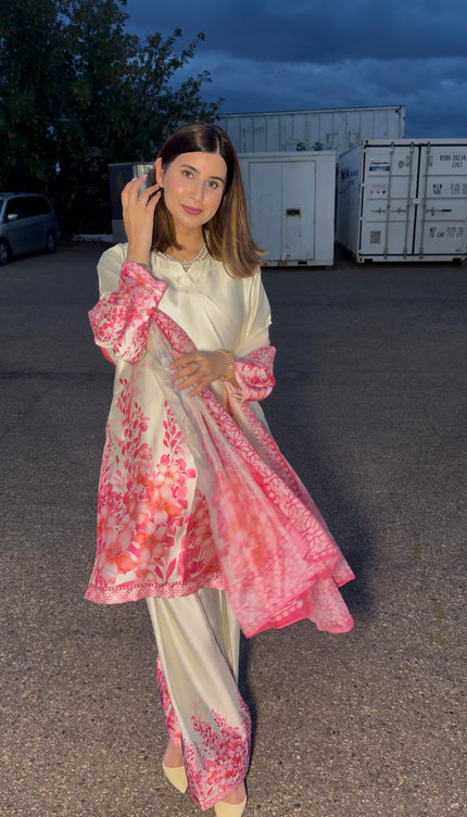 Cream Farshi Suit