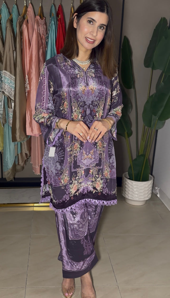 Purple Co-Ord set