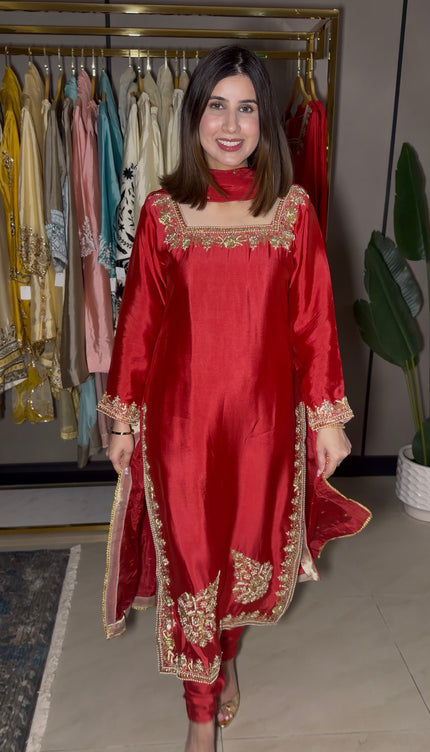 Karwa premium Hand work Suit