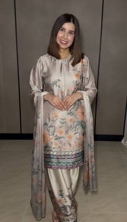 Pista Grayish Farsh Suit
