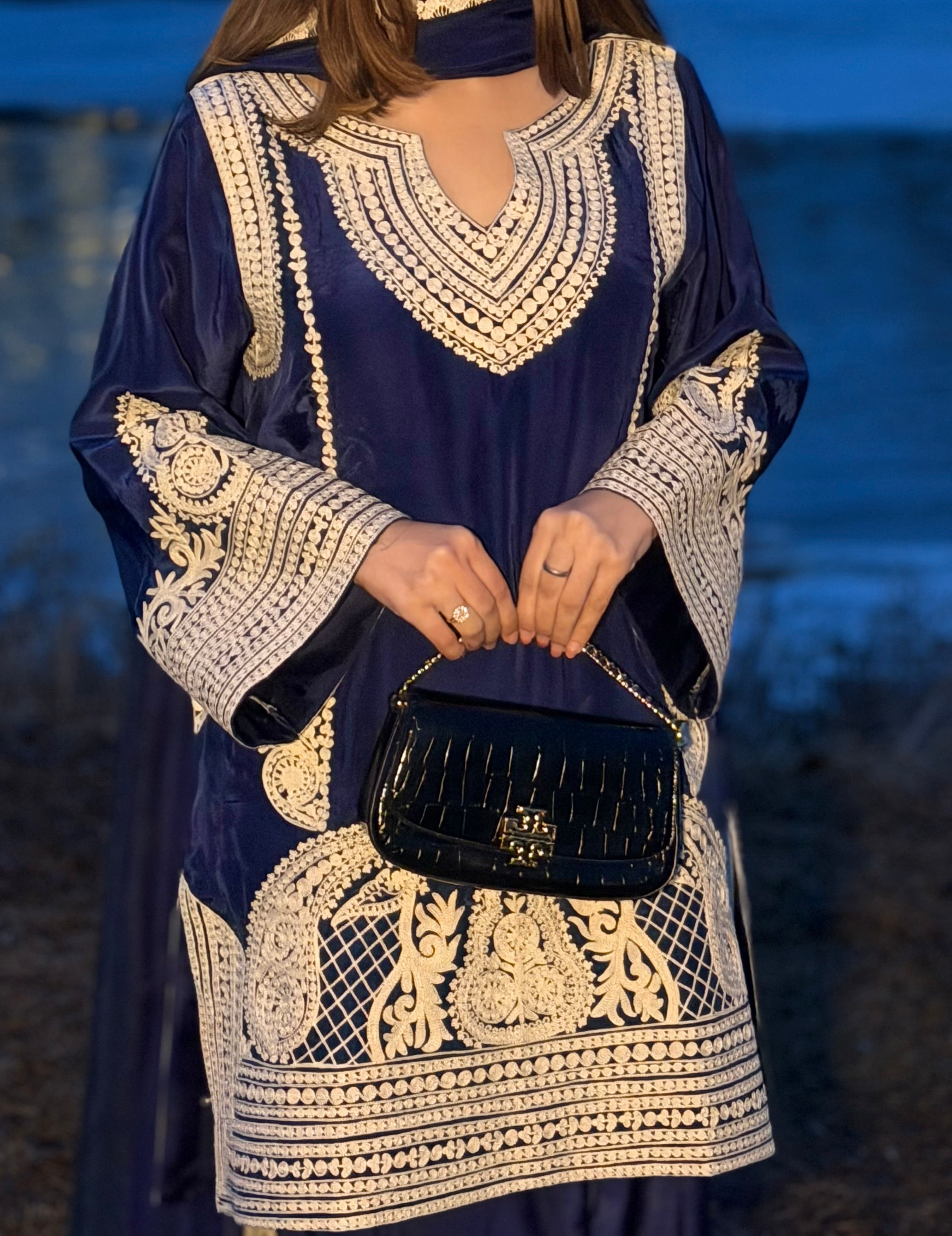 Chaga Ritual Set Pure Silk Choga Set – 7 Inayat Creations